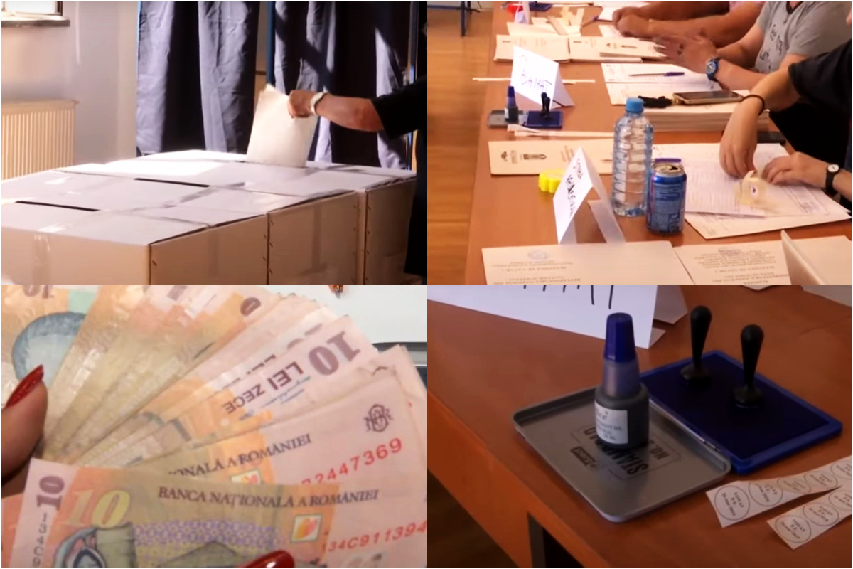 Câți lei câștigă pe zi o persoană care stă la biroul electoral. Vor urma 4 zile de foc la alegerile din 2024