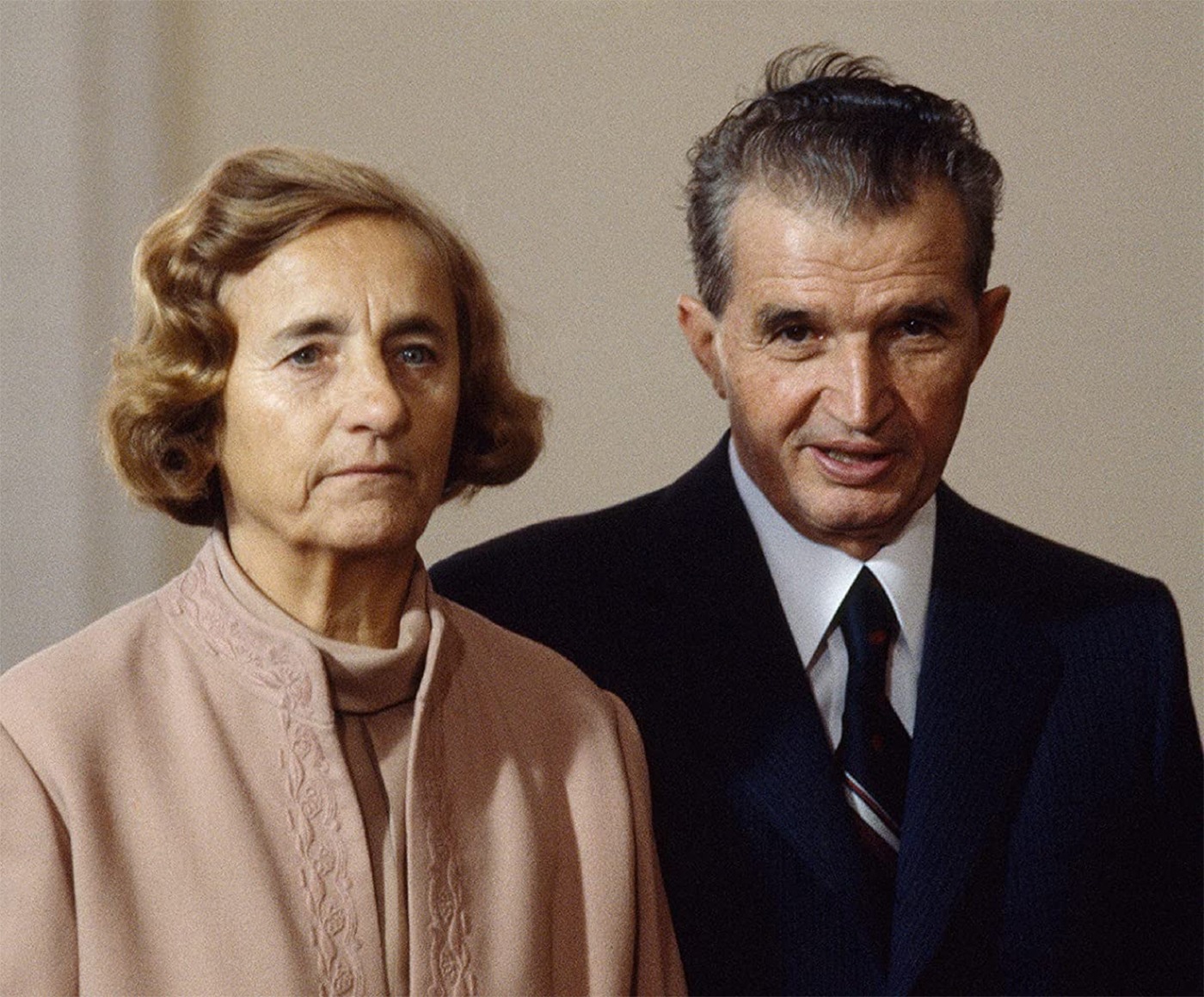 Elena si Nicolae Ceaușescu