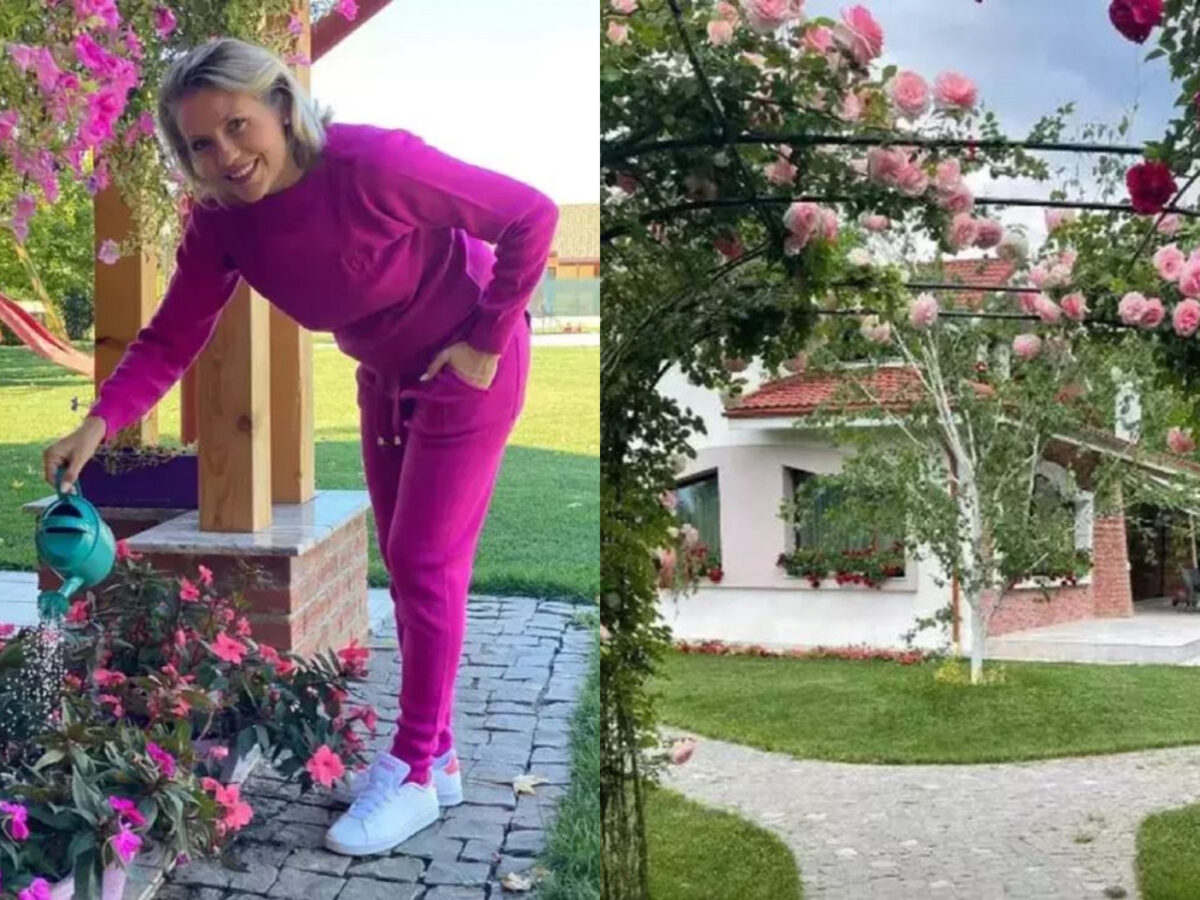 Imagine Stire Cum arată casa ca un castel a Mirelei Vaida? Stă lângă pădure şi are o privelişte de vis. FOTO | 2review.ro