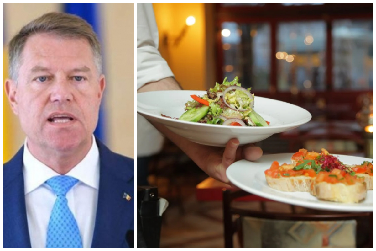Klaus Iohannis a dat legea care îi va înfuria pe proprietarii de restaurante. Mâncare la pachet, gratis
