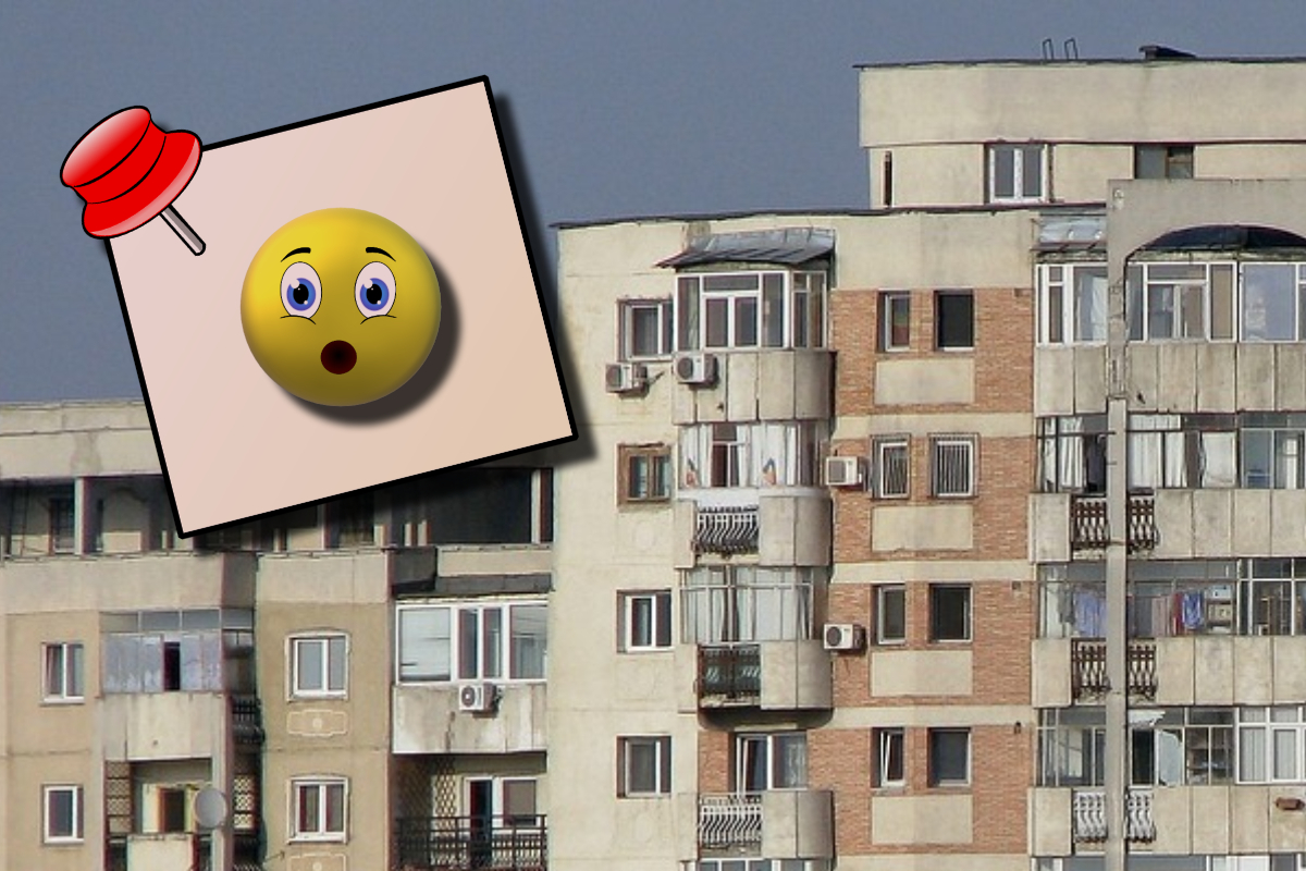 În Cluj, deranjezi și dacă tușești! Locatarii unui bloc din orașul lui Emil Boc au devenit cunoscuți în toată România pentru mesajul afișat la avizier