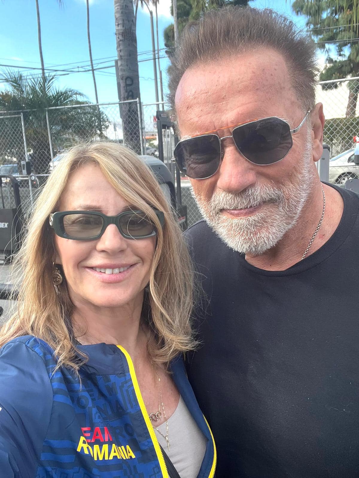 Nadia Comăneci Arnold Schwarzenegger