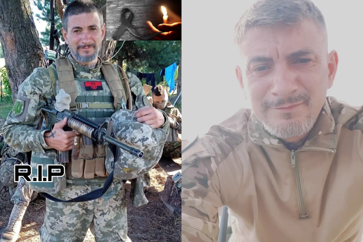 Ovidiu Stoica a murit pe front, în Harkov. Românul era comandant de pluton și lupta în Ucraina