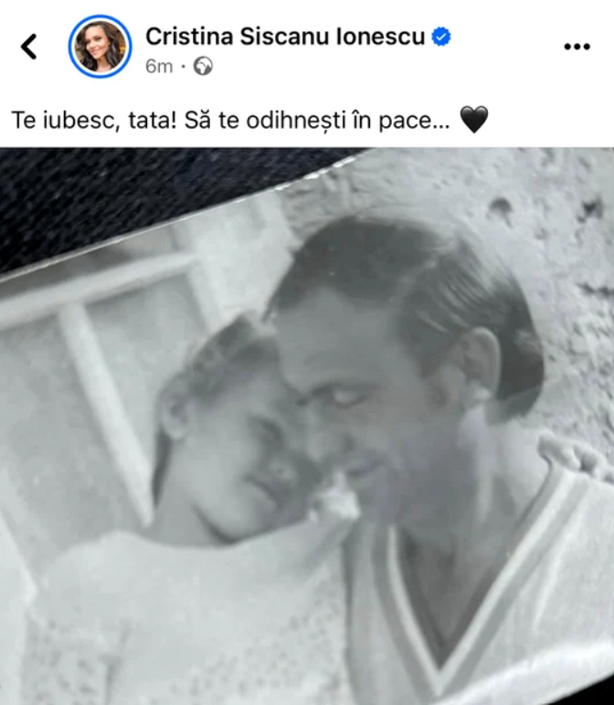 Postarea făcută de Cristina Șișcannu