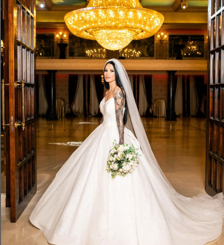 Roxana Vancea, la nunta ei / Foto: Instagram