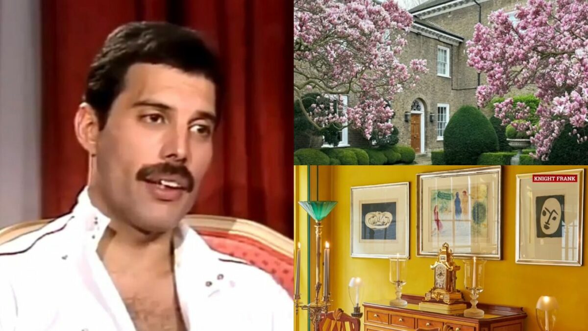 Se vinde casa legendarului Freddie Mercury. Cât costă vila de lux în care a trăit artistul timp de 11 ani