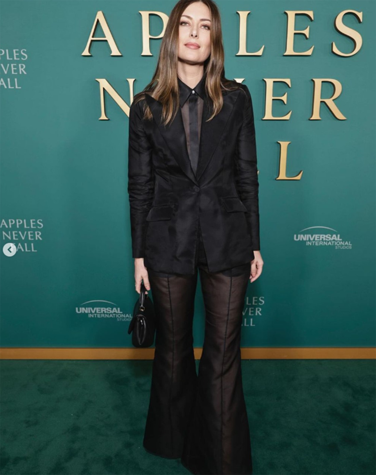 Maria Sharapova la eveniment/Foto: Instagram