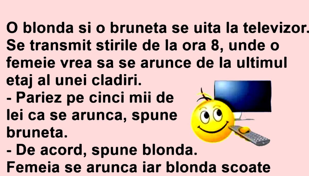 Imagine Stire BANC | O blondă și o brunetă se uită la televizor | 2review.ro