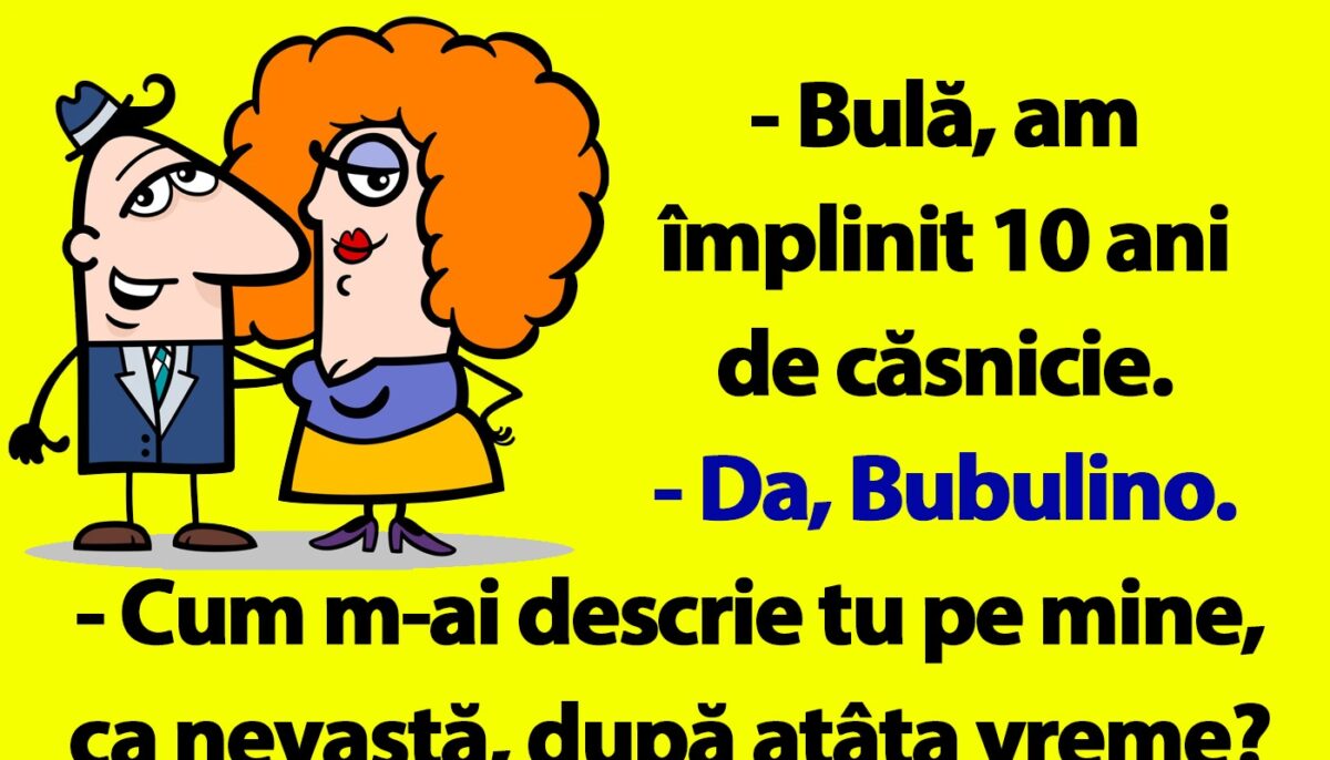Imagine Stire BANC | Bulă și Bubulina au împlinit 10 ani de căsnicie | 2review.ro