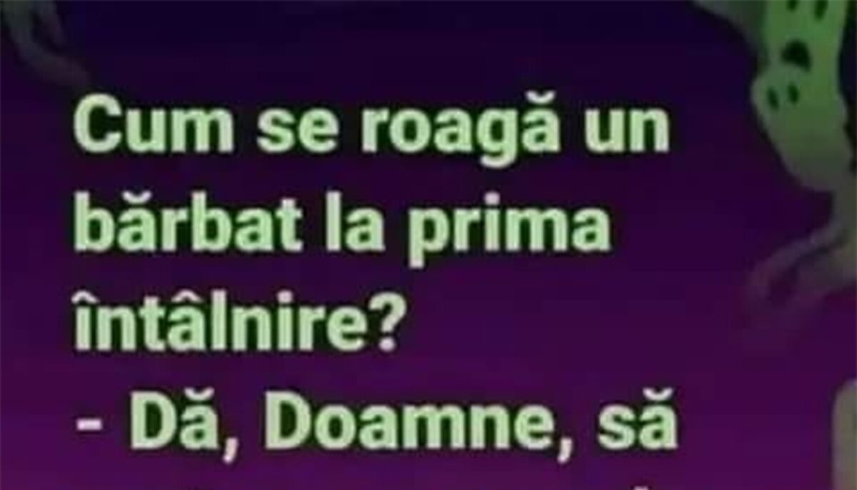 Imagine Stire BANCUL ZILEI | Cum se roagă un bărbat la prima întâlnire | 2review.ro