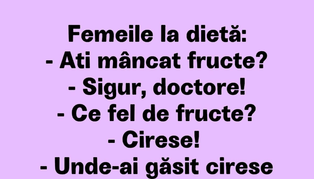 Imagine Stire BANCUL ZILEI | Femeile la dietă | 2review.ro