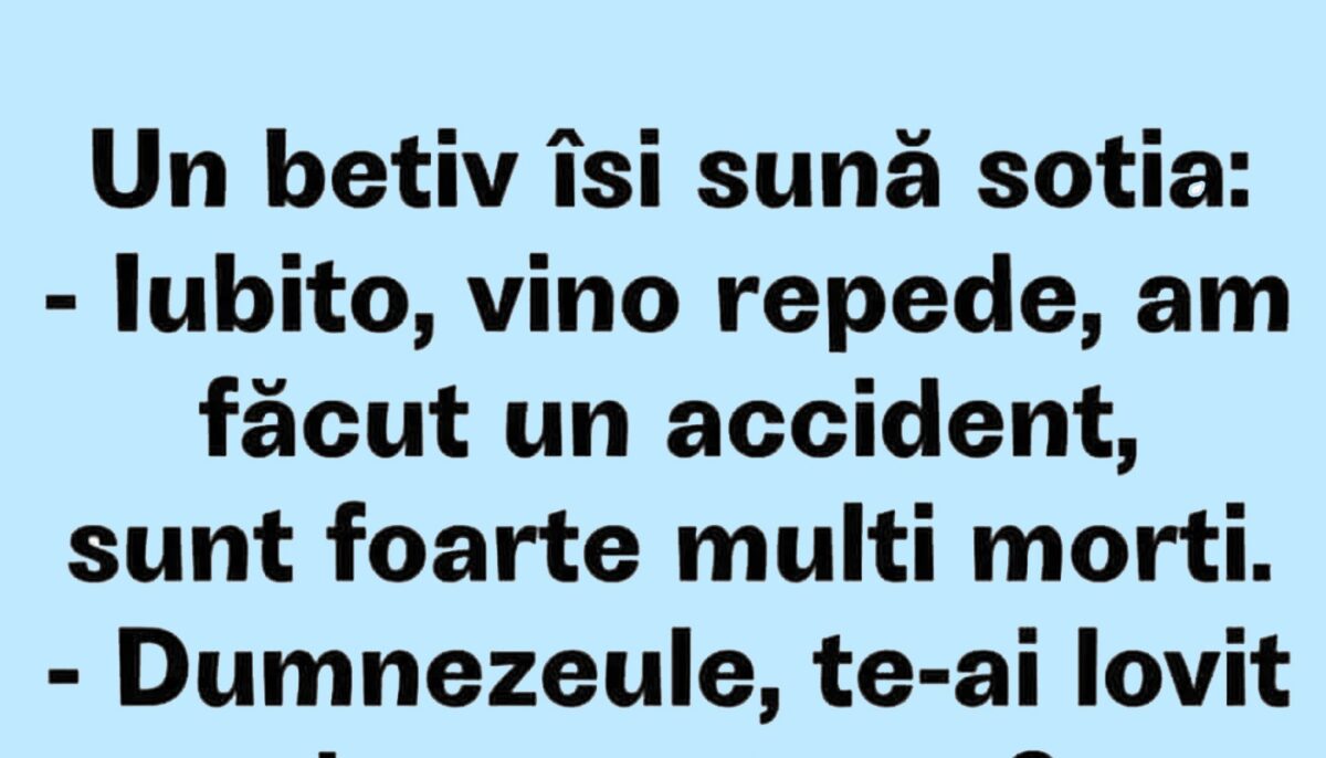 Imagine Stire Bancul începutului de săptămână | Un bețiv își sună nevasta | 2review.ro