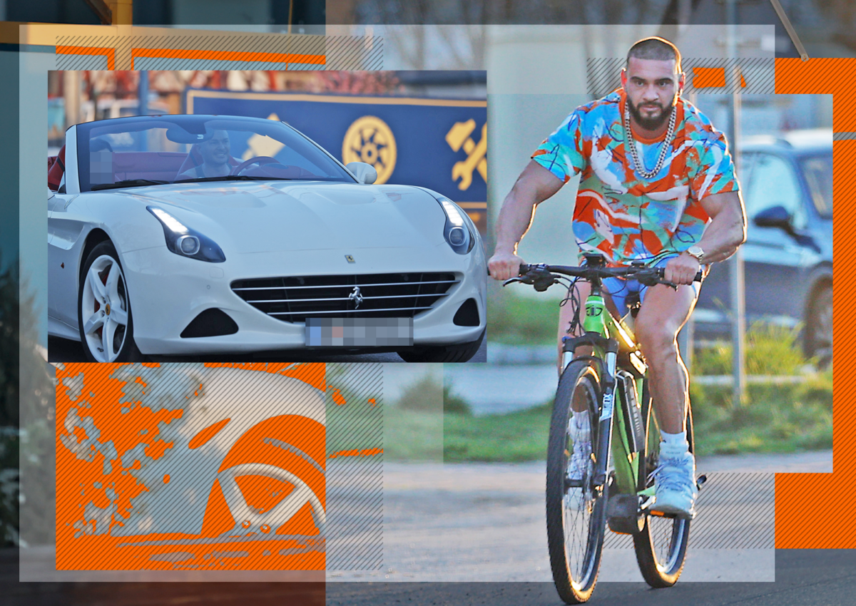 Imagini fabuloase cu Dorian Popa! Ai permis, mergi cu Ferrari, nu ai, o dai pe … bicicletă!