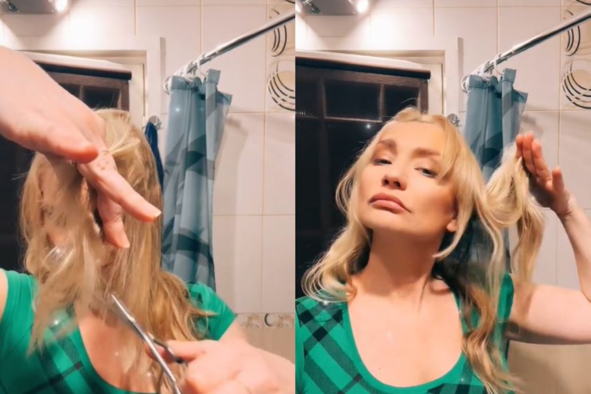 Imagine Stire Cristina Cioran, în pragul disperării! A început să se tundă de una singură, în casă: „Fii ok pentru copilaş! Depresia…” | 2review.ro