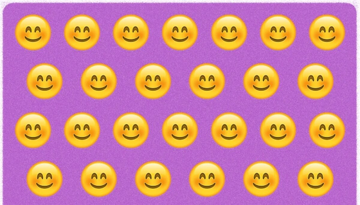 Imagine Stire Iluzie optică virală |  Găsiți emoji-ul trist în cel mult 3 secunde! | 2review.ro