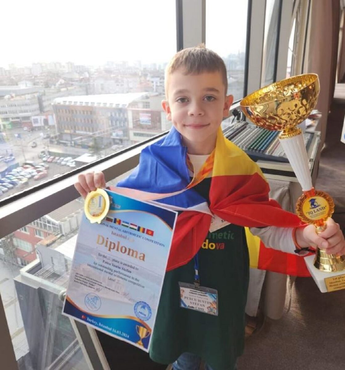 Iustin Petcu, minunea de 8 ani din Năvodari: Ce performanță extraordinară a reușit copilul de aur al României