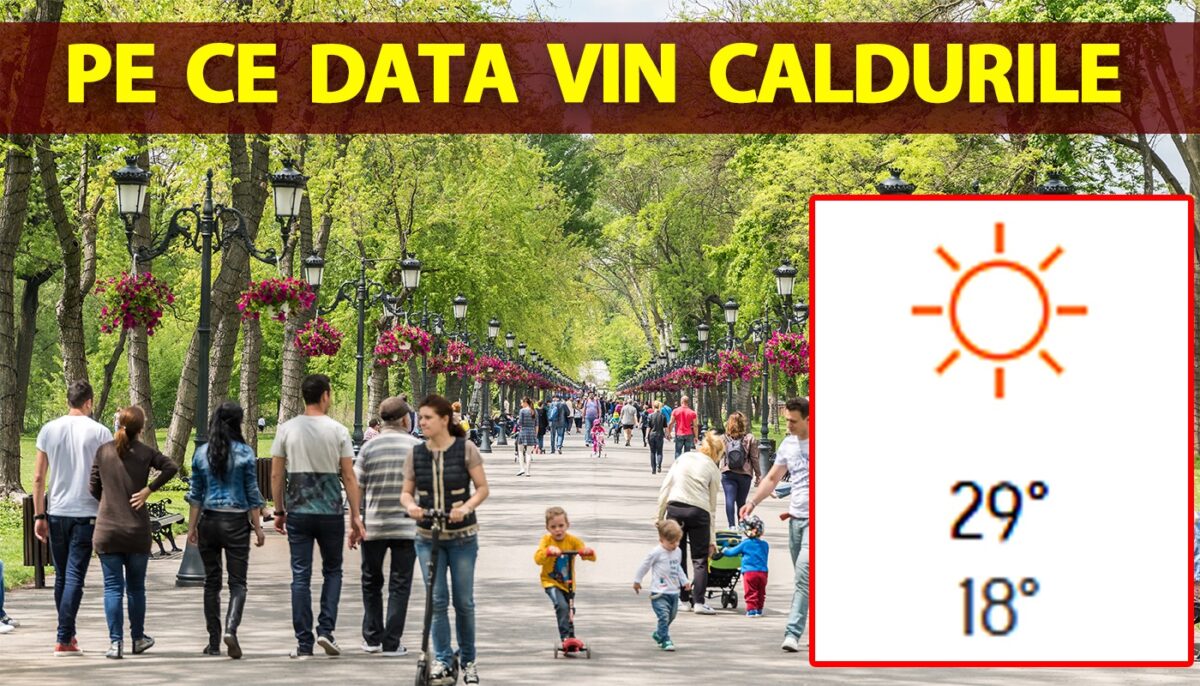 Meteorologii Accuweather anunță data exactă când vine primăvara cu adevărat în București și în celelalte orașe din România