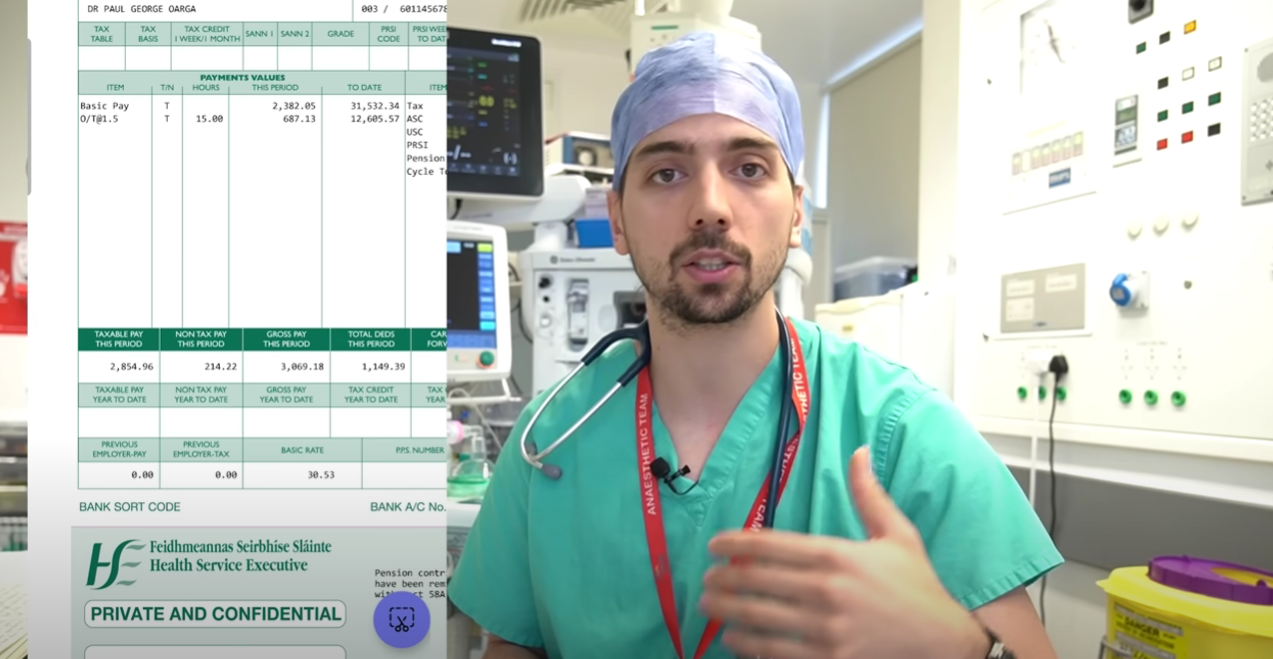 salariu medic Irlanda