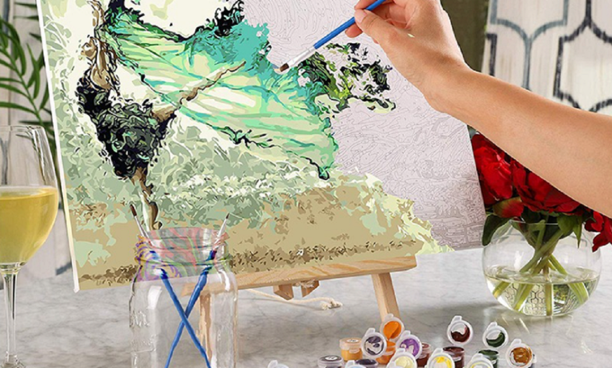 Imagine Stire (P) Wow! Pictează pe numere precum un pictor fericit și creează-ți propriile tablouri. Oricine poate! | 2review.ro