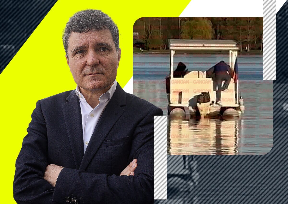Imagine Stire Imaginile care se vor viraliza! Bărcuțele lui Nicușor au naufragiat în mijlocul Herăstrăului în ziua lansării cu pompă! | 2review.ro