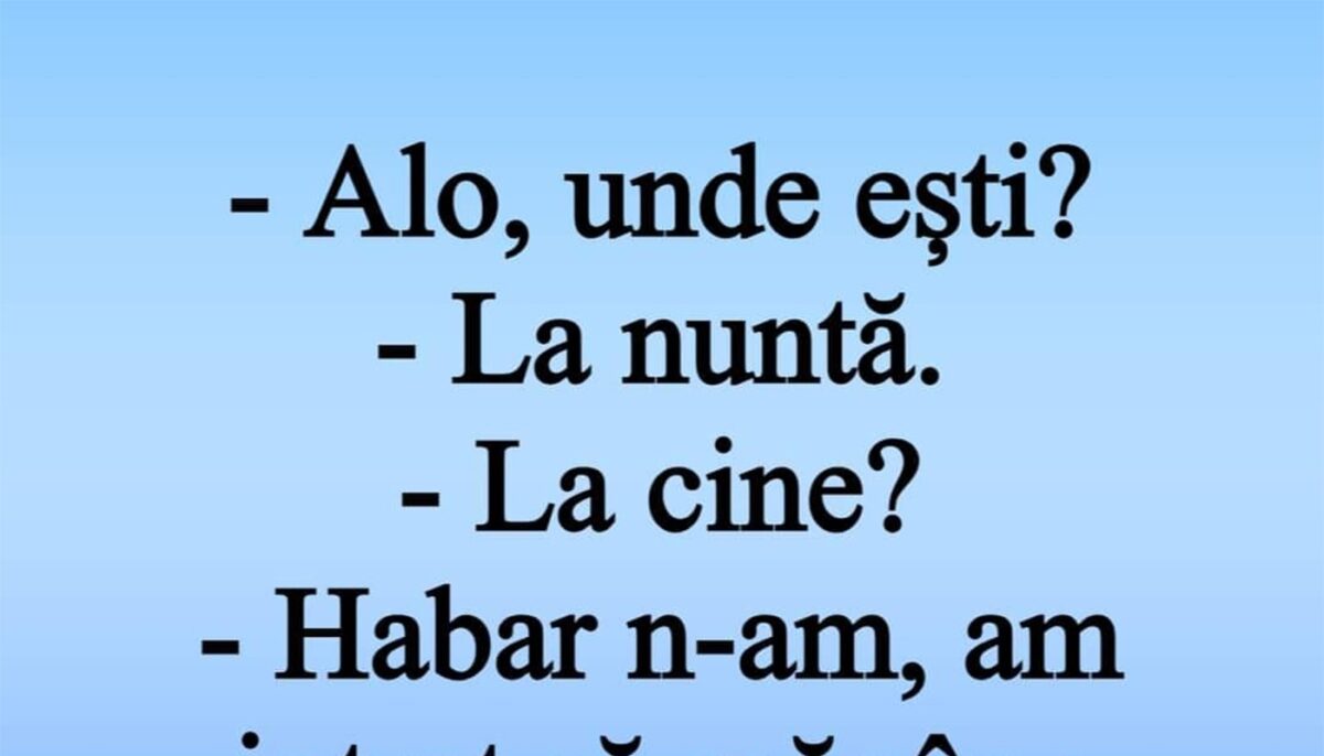 Imagine Stire BANCUL ZILEI | La nuntă | 2review.ro