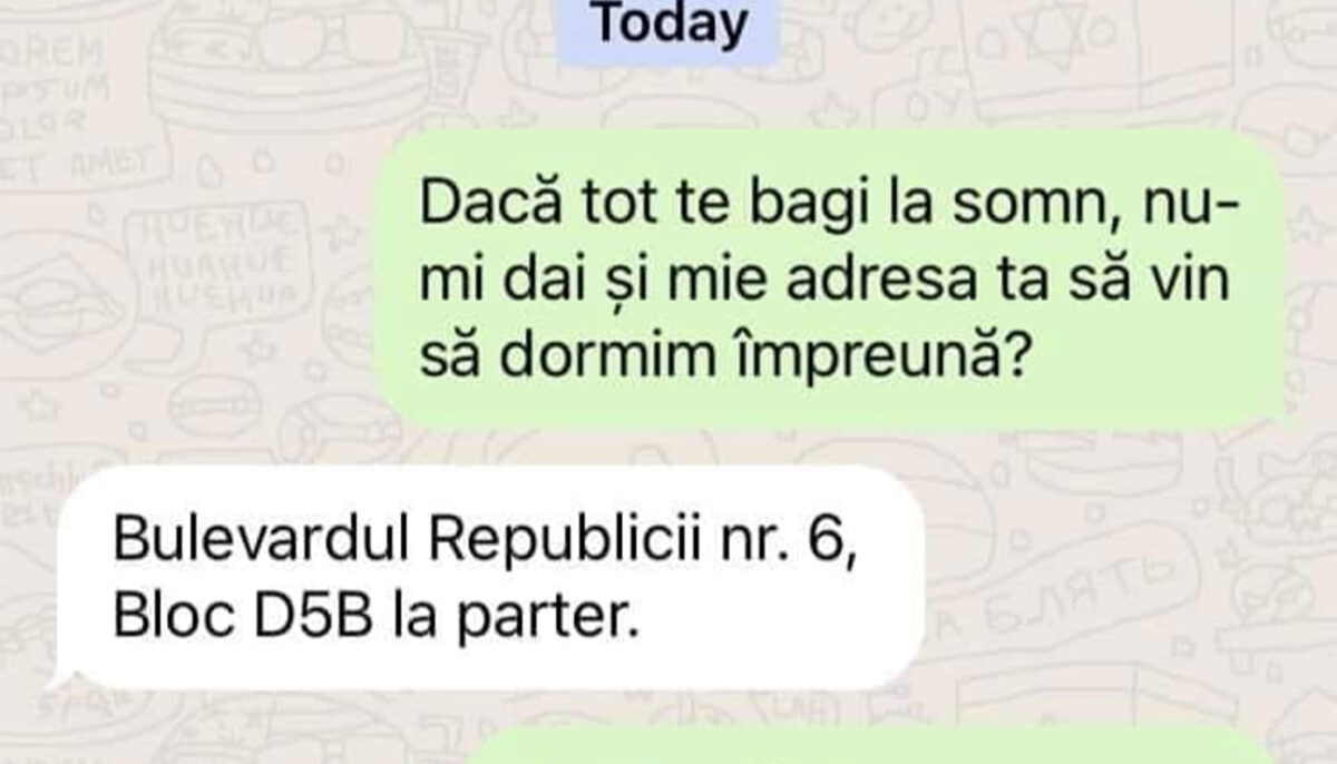 Imagine Stire BANC | „Nu-mi dai și mie adresa ta, să vin să dormim împreună?” | 2review.ro