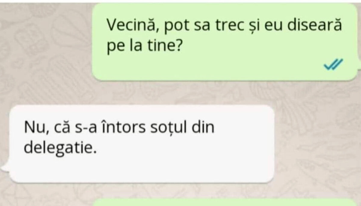Imagine Stire BANC | „Vecină, pot să trec și eu diseară pe la tine?” | 2review.ro