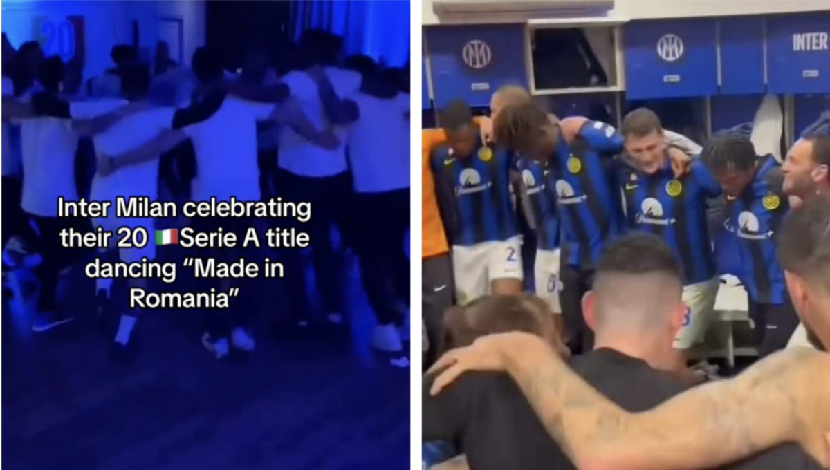 Ionuț Cercel a destins atmosfera în vestiarul lui Inter Milano după ce italienii au câștigat titlul. “Made in Romania” a răsunat în vestiarul echipei lui Inzaghi