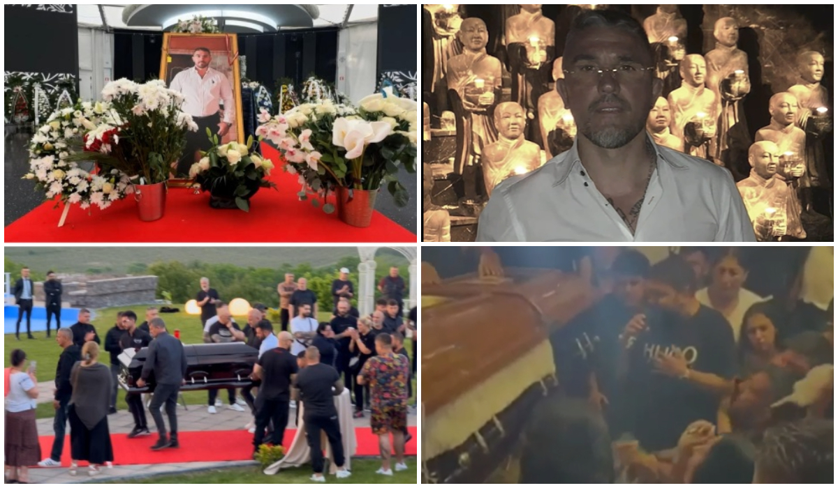 Jale și lacrimi amare la priveghiul lui Costel Corduneanu! Florin Salam a cântat la căpătâiul ”Stăpânului Moldovei”. VIDEO