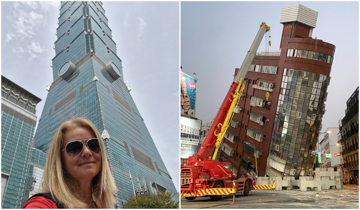Imagine Stire Dana Mladin, clipe de panică în timpul cutremurului din Taiwan! Fosta prezentatoare TV a fost martoră la tot dezastrul: „Simt nevoia să mă plâng cuiva” | 2review.ro