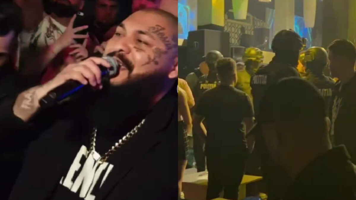 Imagine Stire Dani Mocanu, „călcat” de mascați la primul concert după ce a scăpat de arestul la domiciliu. Avem imaginile | 2review.ro