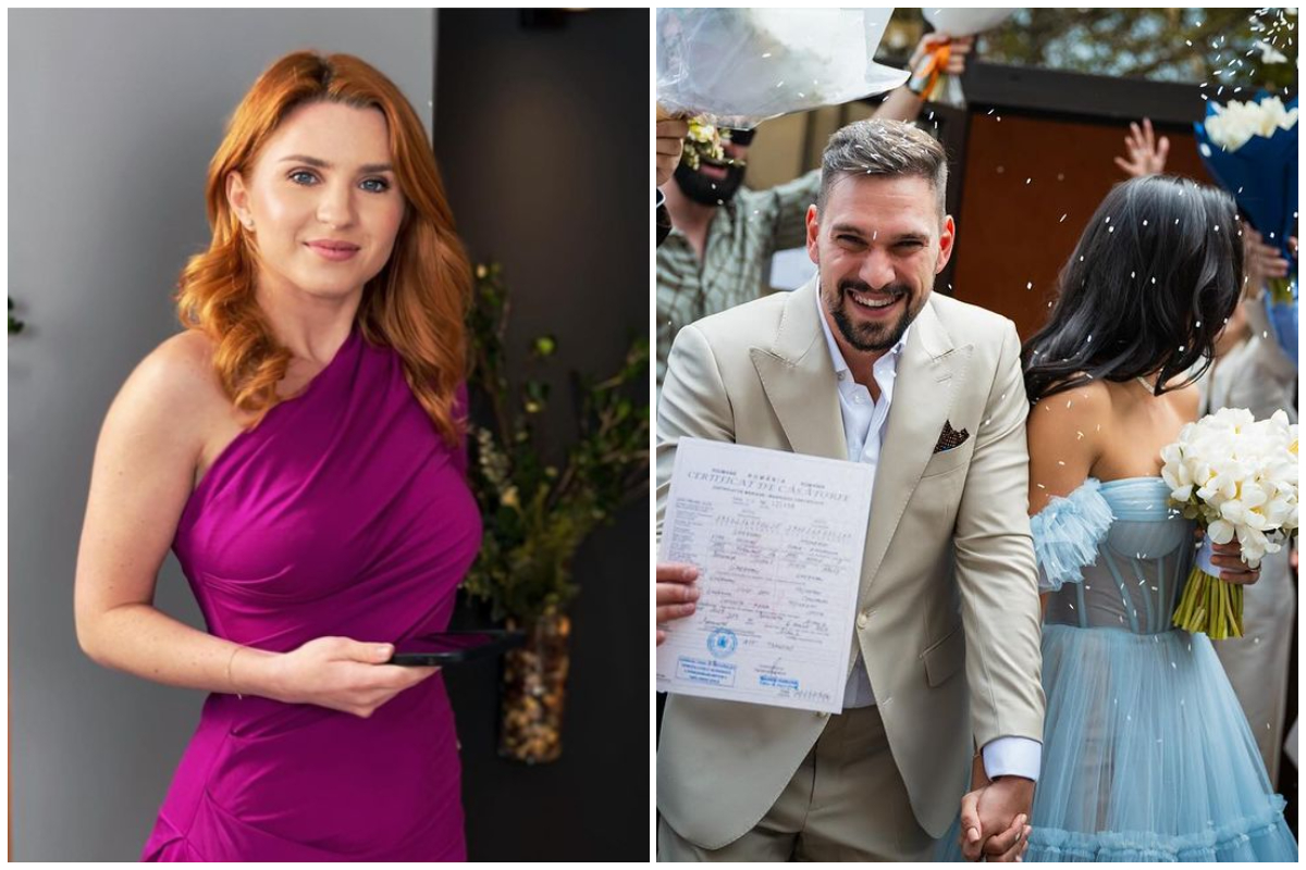 Mesajul neașteptat trimis de Cristina Ciobănașu la nunta cuplului Vlad Gherman – Oana Moșneagu. “Fosta” nu și-a uitat marea iubire nici în ziua cununiei civile