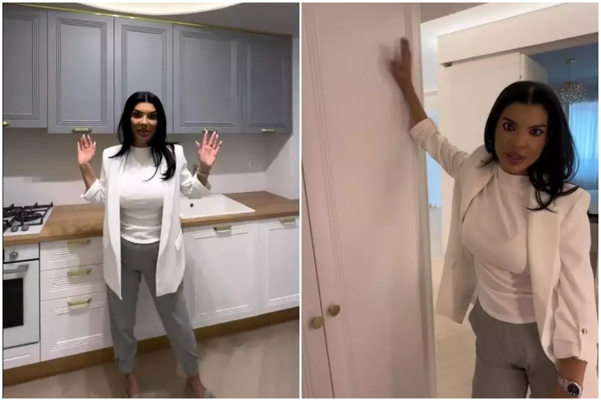 Imagine Stire Cum arată apartamentul de lux din Pipera al Andreei Tonciu! Bruneta îl scoate la vânzare și cere 250.000 de euro pe el | 2review.ro