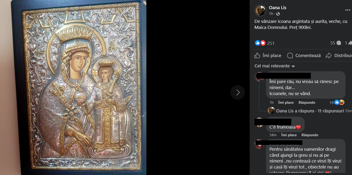 Postarea făcută de Oana Lis