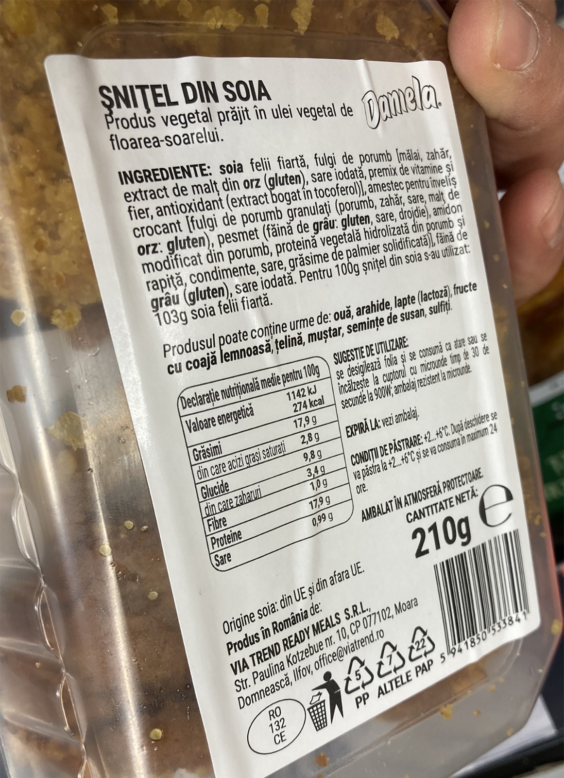 Ce mănânci, de fapt, când cumperi un șnițel de post din supermarketurile Kaufland din România