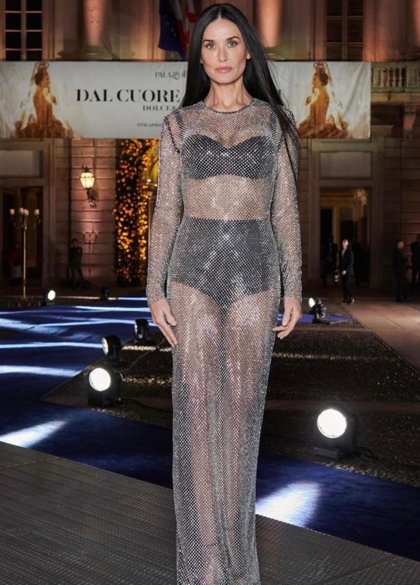 Demi Moore la eveniment. Sursa: Instagram