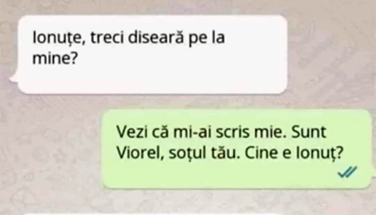 Imagine Stire BANCUL ZILEI | „Ionuțe, treci diseară pe la mine?” | 2review.ro
