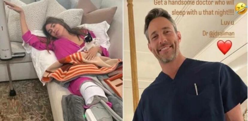 Sofia Vergara operată de iubitul ei. Sursa: Instagram