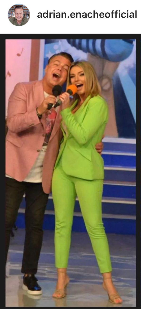 Adrian Enache a cântat de numeroase ori cu fata lui, Diana, pe scenă
