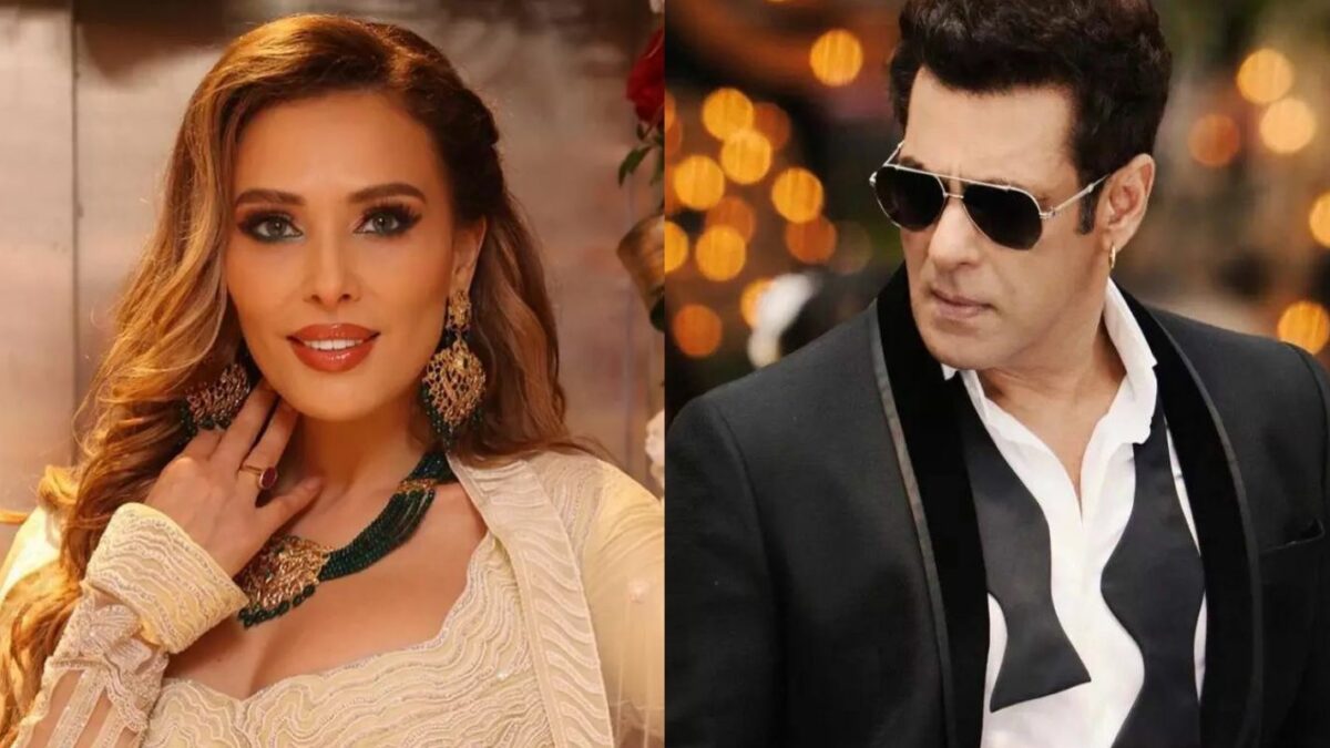 Iulia Vântur și Salman Khan într-o apariție publică din trecut. Sursa: Facebook