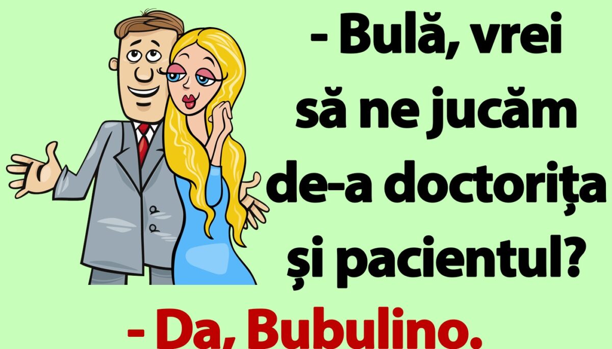 Imagine Stire BANC | „Bulă, vrei să ne jucăm de-a doctorița și pacientul?” | 2review.ro