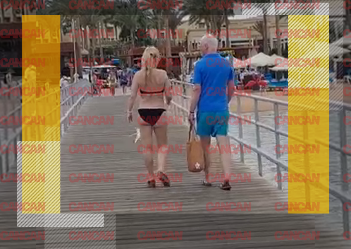 Imagine Stire VIDEO RAR cu blonda lui GEORGE SIMION în vacanța din Egipt. Bogata candidată AUR, filmată mergând șmecherește în bikini! | 2review.ro