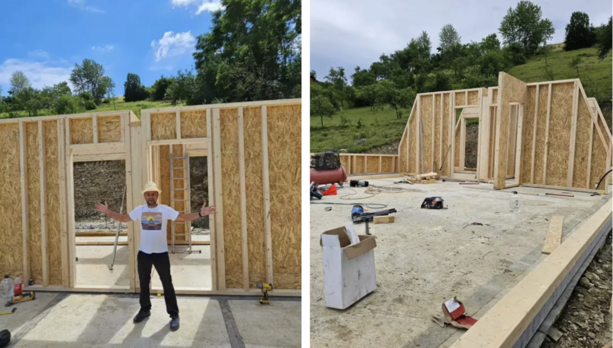 Imagine Stire Cum arată casa de vacanță a lui Cosmin Seleși din inima Maramureșului. A petrecut primul Paște acolo cu familia | 2review.ro