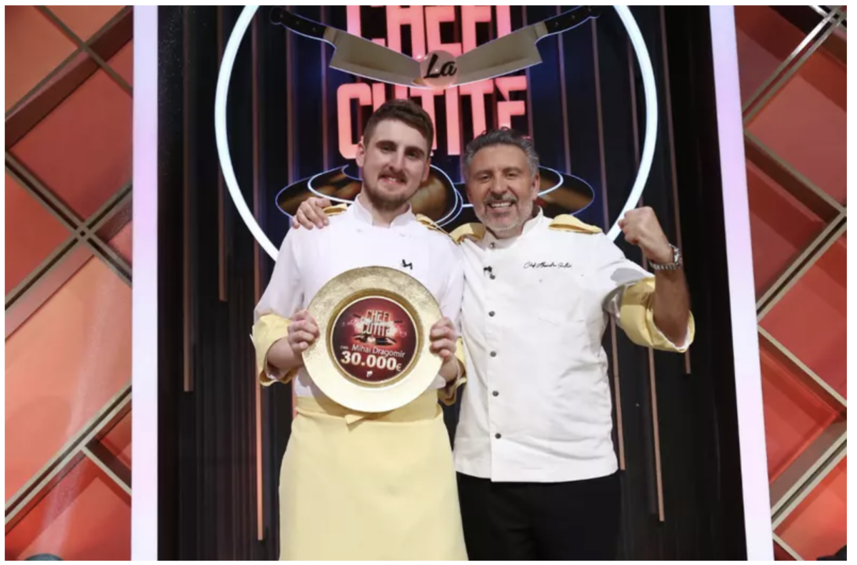 Imagine Stire Mesajul transmis de Mihai Dragomir, câștigătorul Chefi la Cuțite. A plecat acasă cu 30.000 de euro | 2review.ro