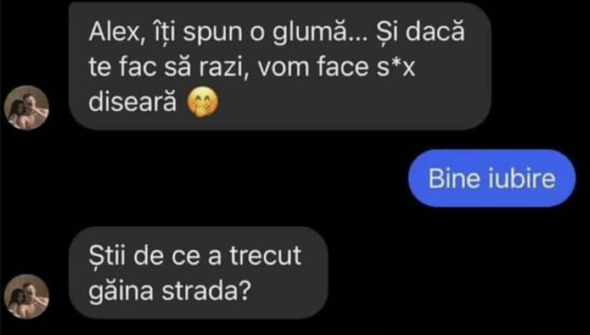 Imagine Stire Bancul începutului de săptămână | „Alex, îţi spun o glumă” | 2review.ro