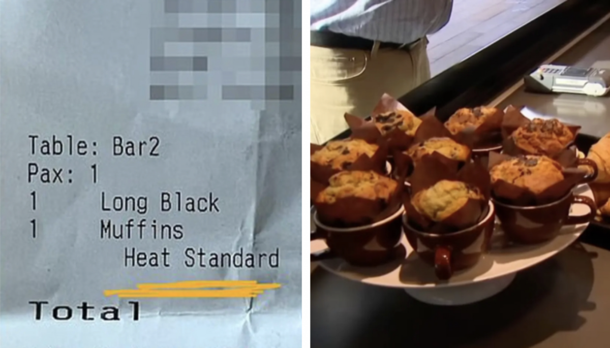 Imagine Stire De necrezut! Cât a fost taxat un client într-un restaurant, după ce a cerut să îi fie încălzită o brioşă. Nota de plată l-a lăsat mască | 2review.ro