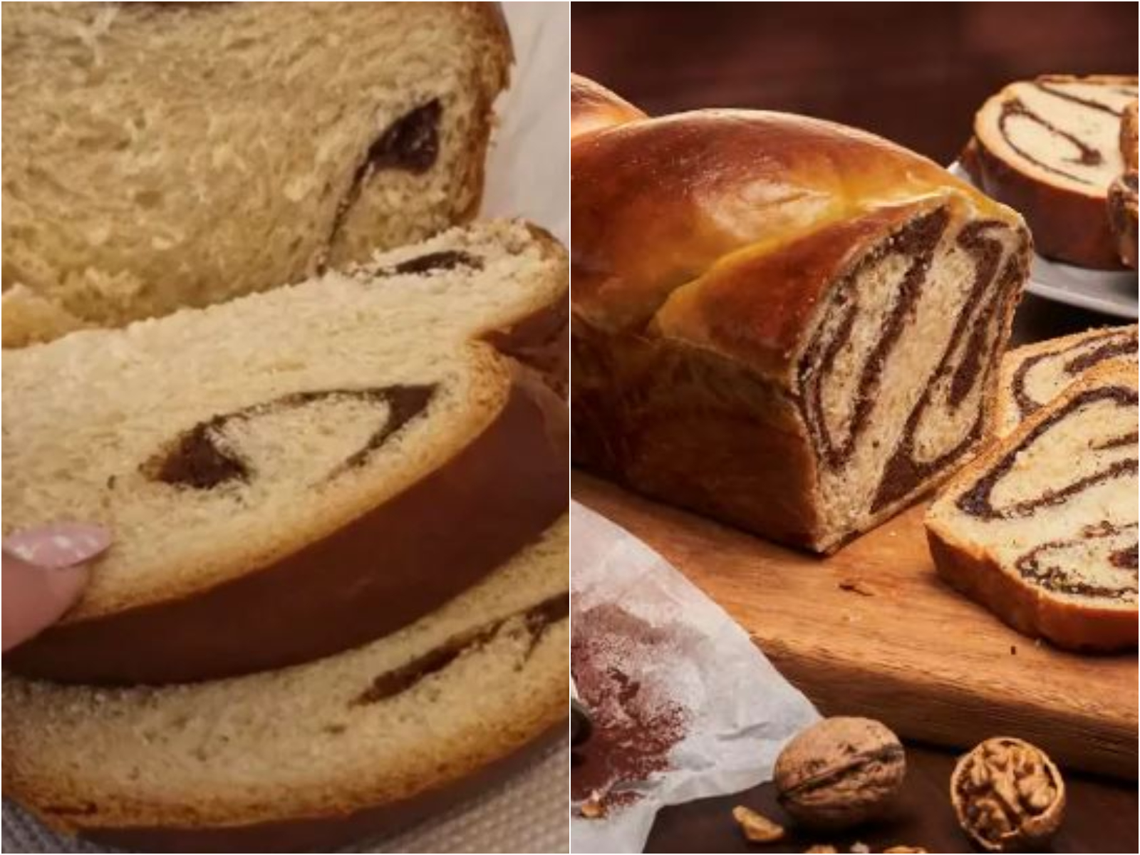 Ce a descoperit o femeie din Bucureşti într-un cozonac de la supermarket. Nu i-a venit să creadă când a tăiat prima felie. VIDEO