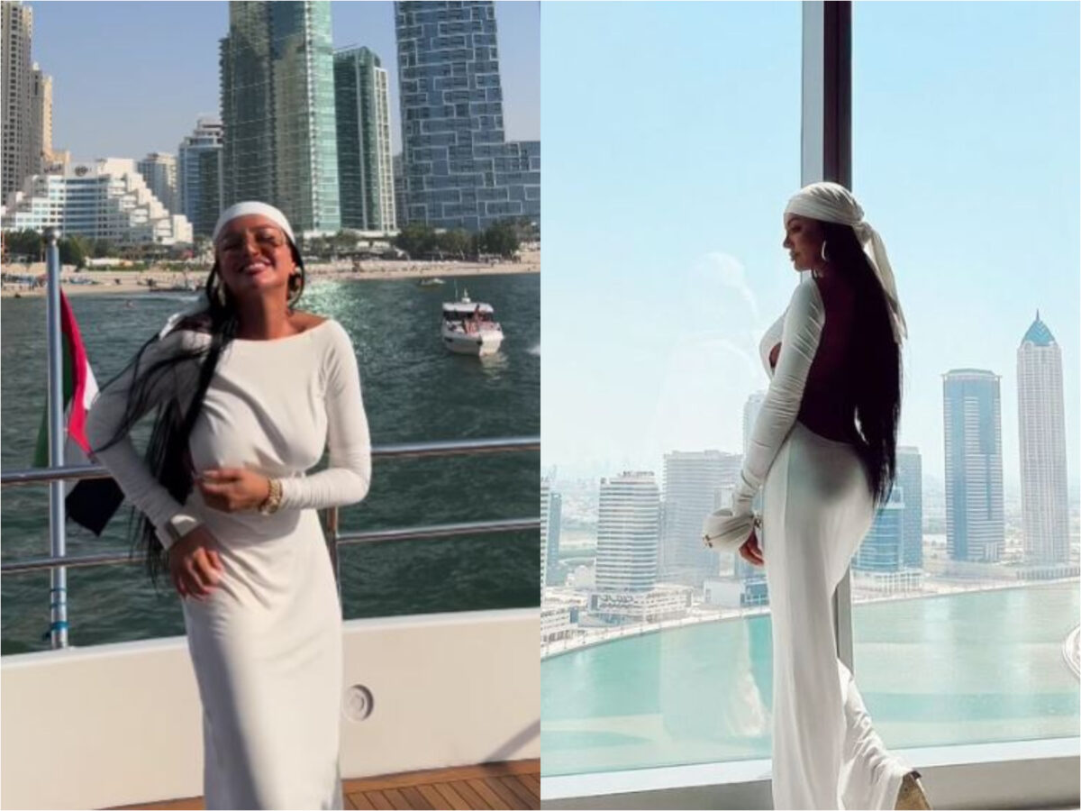Imagine Stire Babs, apariție răvășitoare pe un iaht din Dubai. Fosta iubită a lui Dorian Popa i-a lăsat pe fani cu gura căscată | 2review.ro