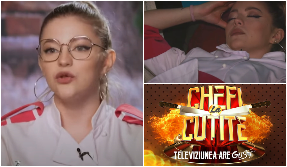 Imagine Stire Momente de panică la Chefi la Cuțite! O concurentă a fost la un pas de leșin, iar medicii au intervenit: „Corpul meu a clacat” | 2review.ro