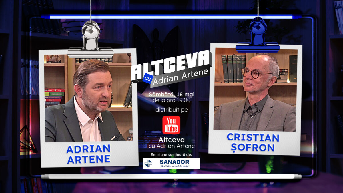 Imagine Stire Cristian Șofron, unul dintre copiii-fenomen ai cinematografiei din România, invitat la Altceva cu Adrian Artene | 2review.ro